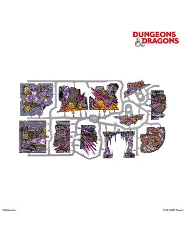 Dungeons & Dragons Underdark Pre-Painted Terrain Set - Archon Studi...