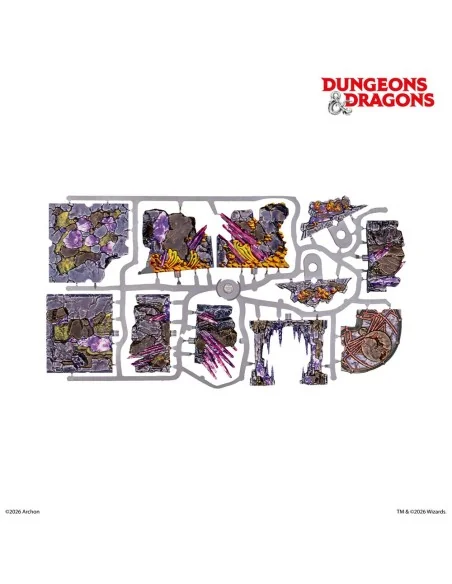 [NO_DESC] Dungeons & Dragons Underdark Pre-Painted Terrain Set - Ar...