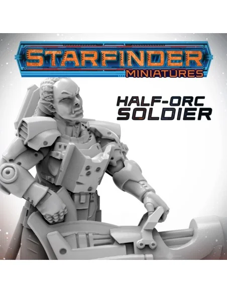 Masters of the Universe Miniatures: HALF - ORC SOLDIER - Archon Stu...