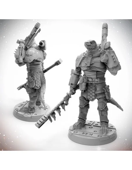 Masters of the Universe Miniatures: OBOZAYA VESK SOLDIER - Archon S...