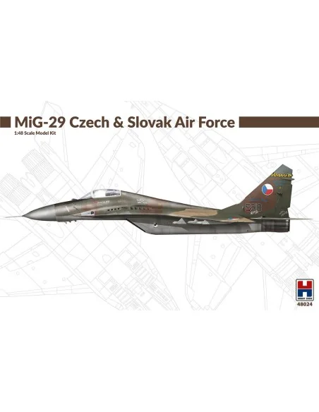 MiG-29 Czech & Slovak Air Force, 1/48 - Hobby 2000 48024