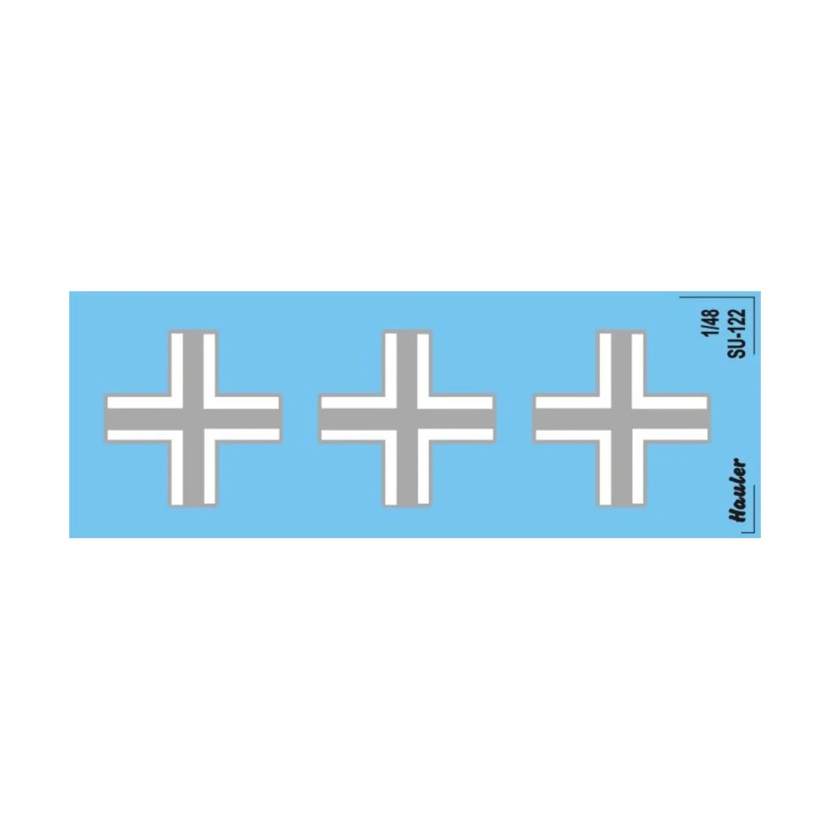 Beutepanzer SU-122 DECAL, 1/48 - Hauler HLX48097