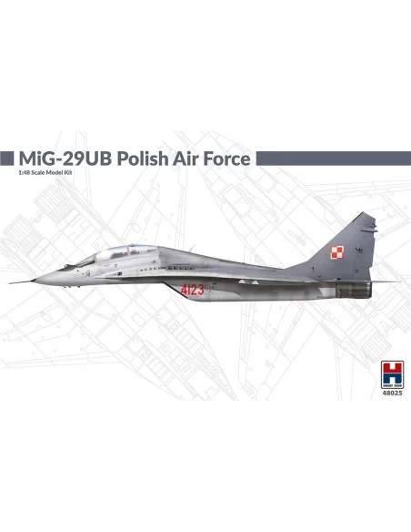 [NO_DESC] MiG-29UB Polish Air Force, 1/48 - Hobby 2000 48025