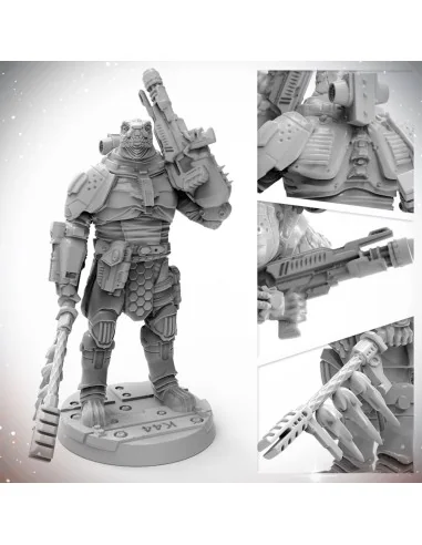 Masters of the Universe Miniatures: OBOZAYA VESK SOLDIER - Archon S...