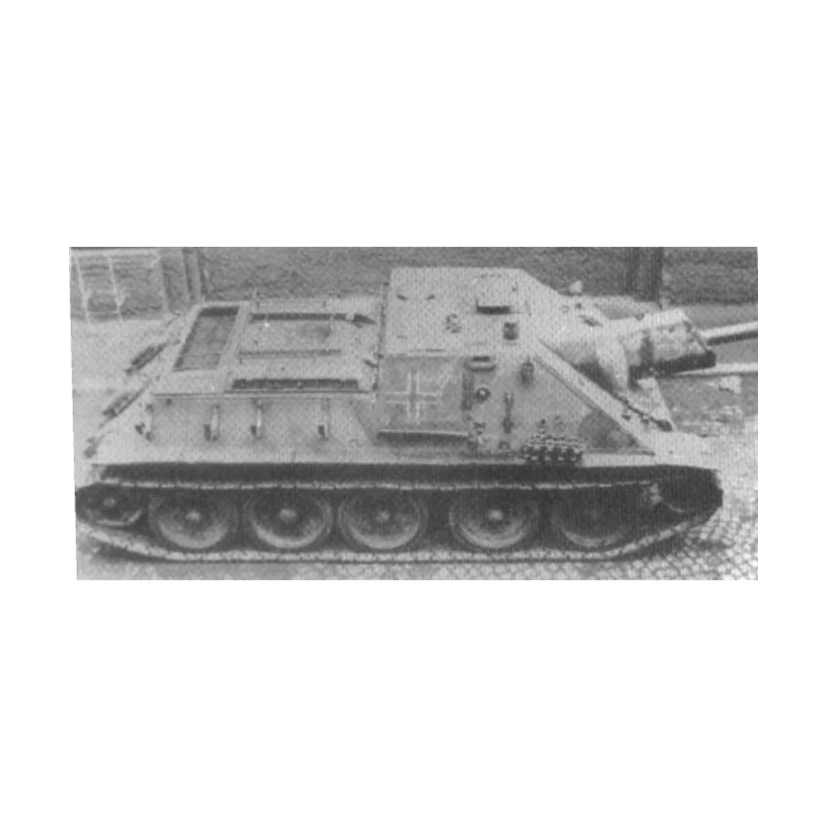 Beutepanzer SU-122 DECAL, 1/48 - Hauler HLX48097