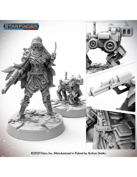 Masters of the Universe Miniatures: ANDROID MECHANIC (with mechanic...