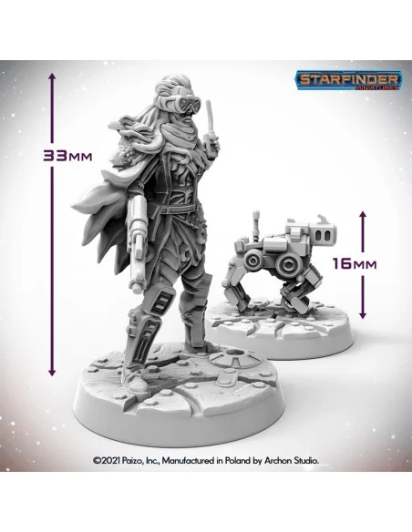 Masters of the Universe Miniatures: ANDROID MECHANIC (with mechanic...