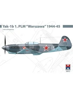 Yak-1b 1. PLM Warszawa 1944-45, 1/48 - Hobby 2000 48033