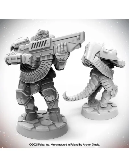 Masters of the Universe Miniatures: VESK FREE CAPTAIN - Archon Stud...