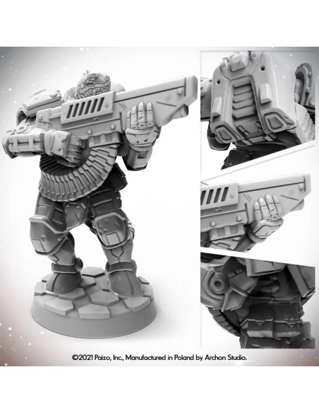 Masters of the Universe Miniatures: VESK FREE CAPTAIN - Archon Stud...