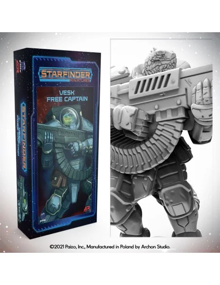 Masters of the Universe Miniatures: VESK FREE CAPTAIN - Archon Stud...