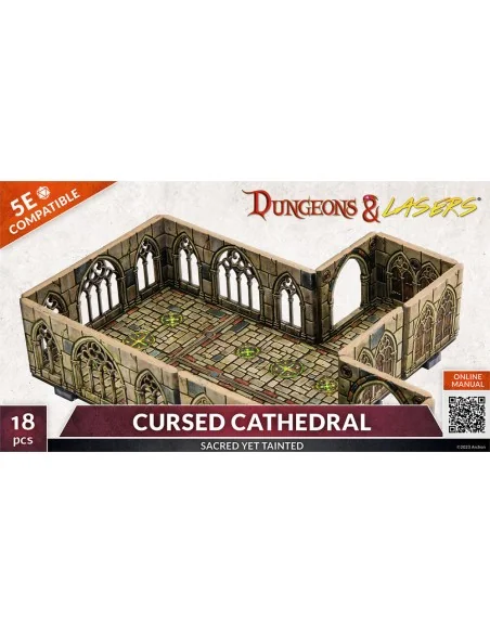 Dungeons & Lasers Expansion Set: CURSED CATHEDRAL - Archon Studio D...