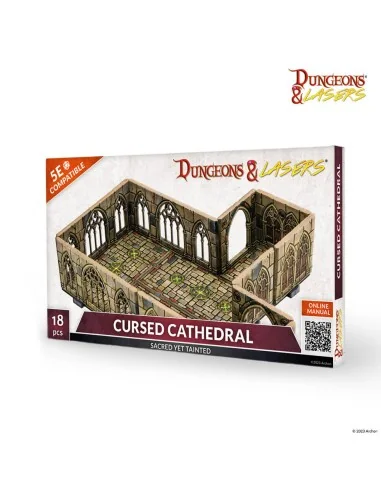Dungeons & Lasers Expansion Set: CURSED CATHEDRAL - Archon Studio D...