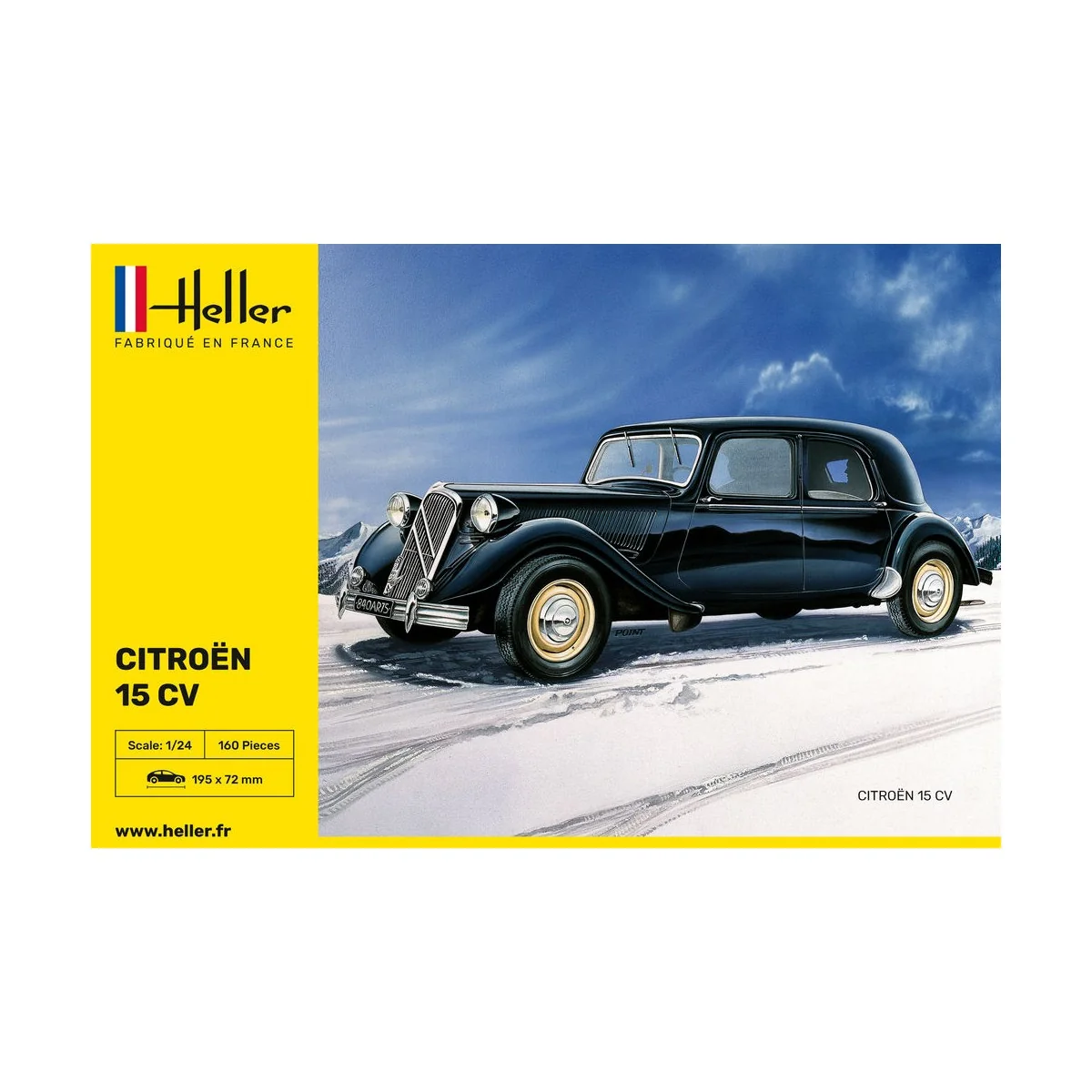 Citroen 15 CV, 1/24 - Heller 80763