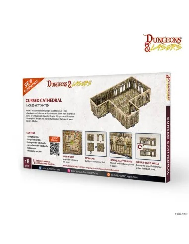 Dungeons & Lasers Expansion Set: CURSED CATHEDRAL - Archon Studio D...
