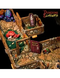 Dungeons & Lasers Dwarven Mine Half-Height Walls - Archon Studio DN... 2