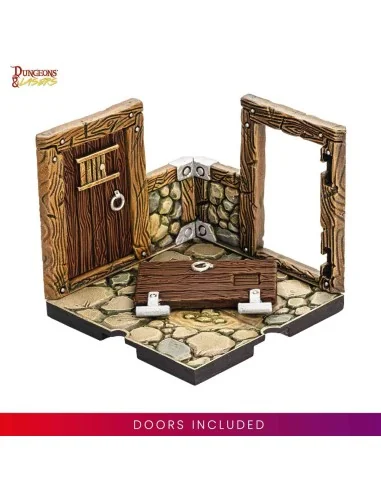 Dungeons & Lasers Dwarven Mine Half-Height Walls - Archon Studio DN...