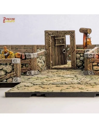 Dungeons & Lasers Dwarven Mine Half-Height Walls - Archon Studio DN...