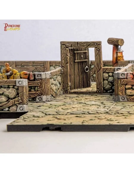 Dungeons & Lasers Dwarven Mine Half-Height Walls - Archon Studio DN...