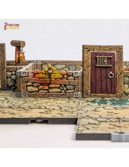 Dungeons & Lasers Dwarven Mine Half-Height Walls - Archon Studio DN...