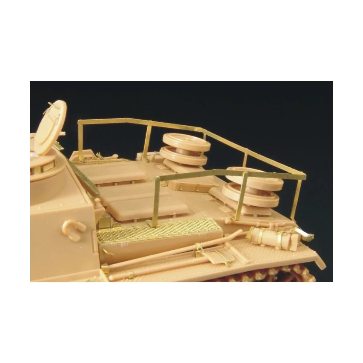 Stug III Ausf G STOWAGE FRAME, 1/48 - Hauler HLX48106