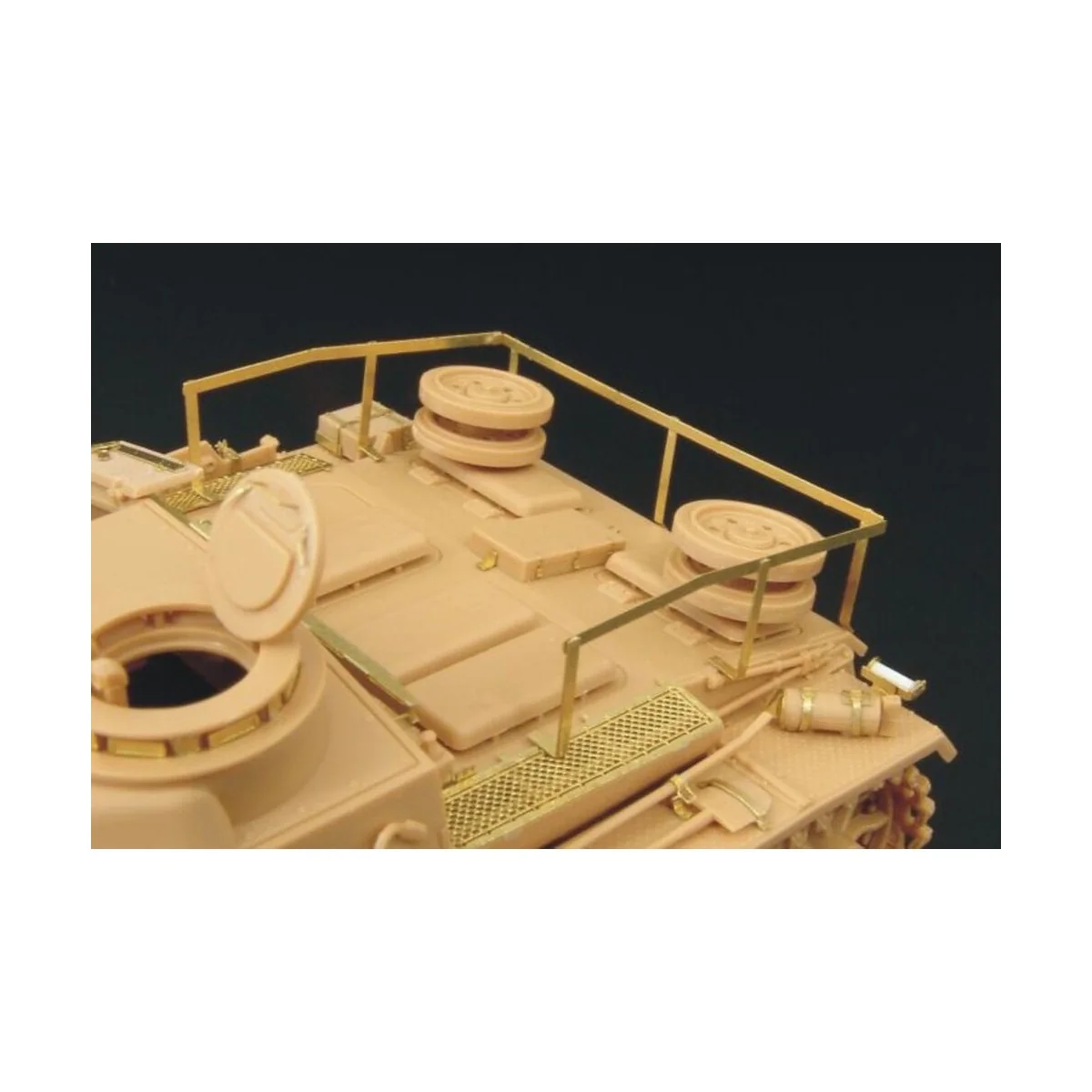 Stug III Ausf G STOWAGE FRAME, 1/48 - Hauler HLX48106