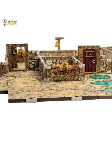 Dungeons & Lasers Dwarven Mine Half-Height Walls - Archon Studio DN...