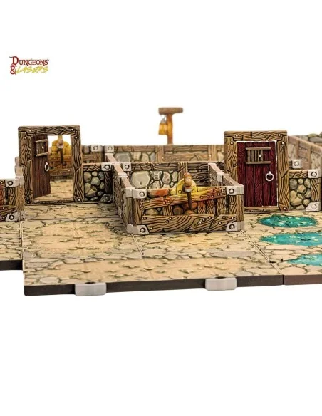 Dungeons & Lasers Dwarven Mine Half-Height Walls - Archon Studio DN...