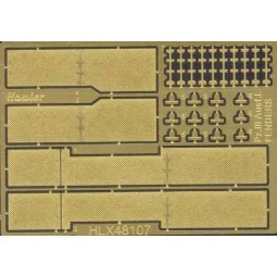 Pz III Ausf L FENDERS, 1/48 - Hauler HLX48107