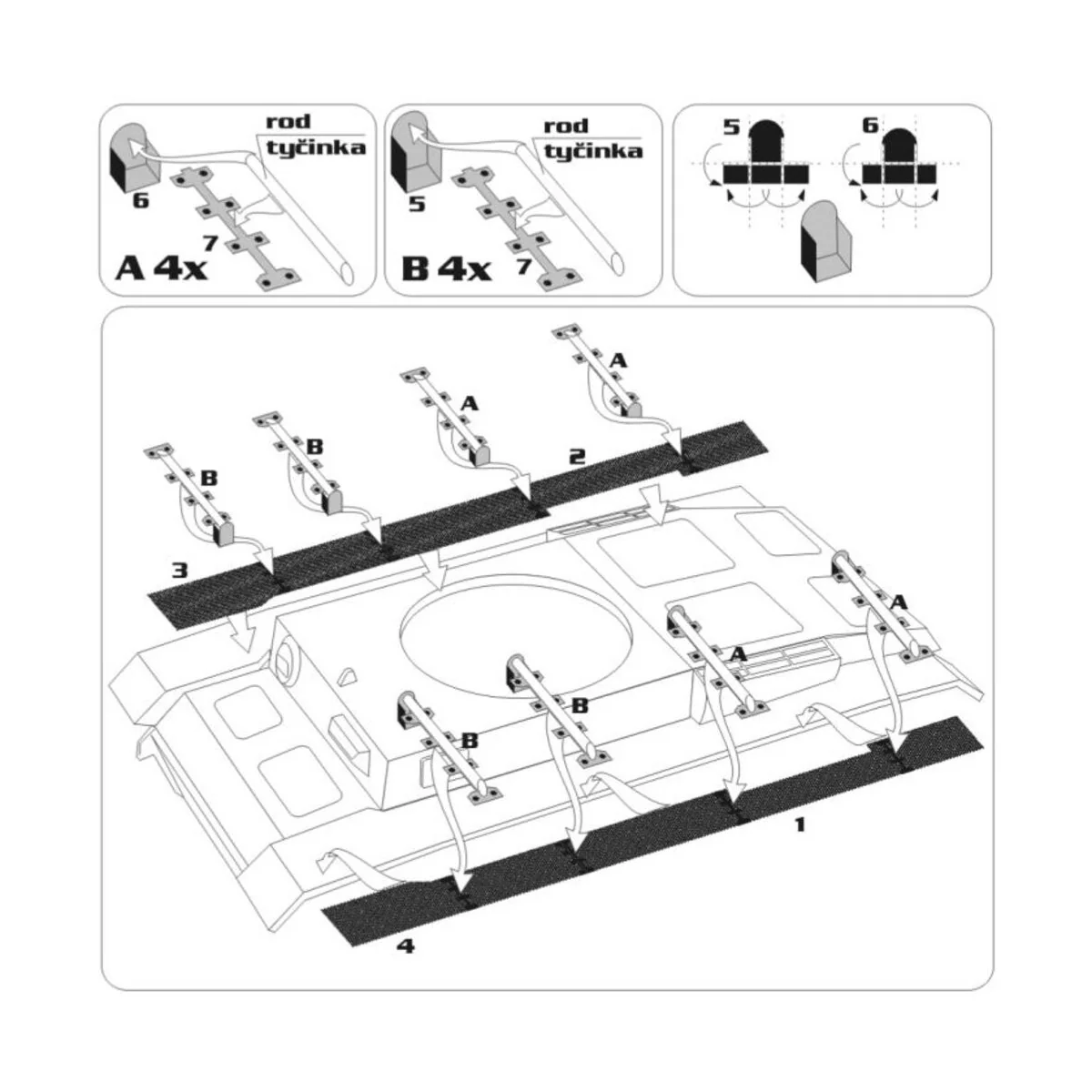 Pz III Ausf L FENDERS - Hauler HLX48107