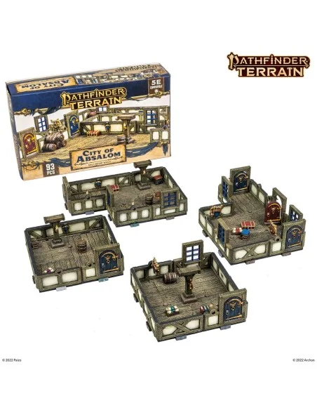 Dungeons & Lasers PATHFINDER TERRAIN: CITY OF ABSALOM - Archon Stud...