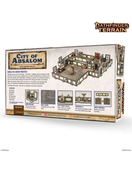 Dungeons & Lasers PATHFINDER TERRAIN: CITY OF ABSALOM - Archon Stud...