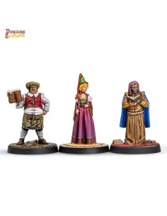 Dungeons & Lasers Miniatures: TOWNSFOLK MINIATURE PACK - Archon Stu... 2