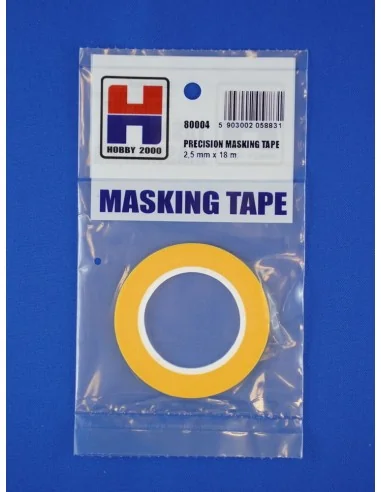 Precision Masking Tape 2, 5 mm x 18 m - Hobby 2000 80004