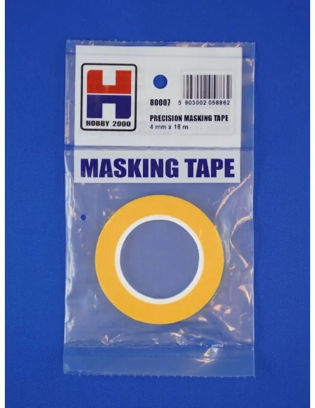 Precision Masking Tape 4 mm x 18 m - Hobby 2000 80007