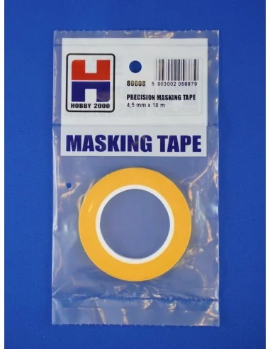 Precision Masking Tape 4, 5 mm x 18 m - Hobby 2000 80008
