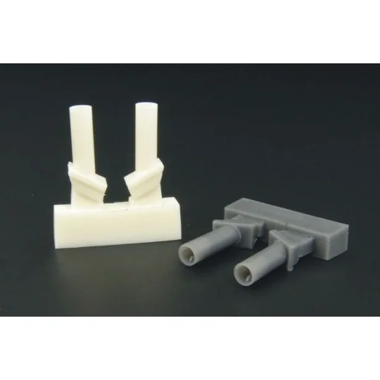 Pz IV ausf J late exhaust pipes TYPE 1 - Hauler HLX48116