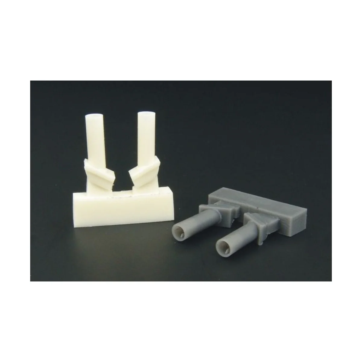 Pz IV ausf J late exhaust pipes TYPE 1, 1/48 - Hauler HLX48116