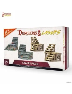 Dungeons & Lasers Expansion Set: STAIRS PACK - Archon Studio DNL0038