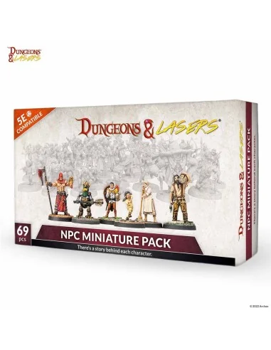 Dungeons & Lasers Miniatures: NPC MINIATURE PACK - Archon Studio DN...