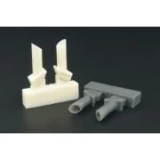 Pz IV ausf J late exhaust pipes TYPE 2 - Hauler HLX48117