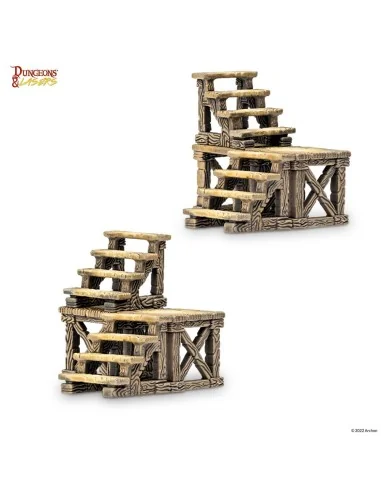 Dungeons & Lasers Expansion Set: STAIRS PACK - Archon Studio DNL0038
