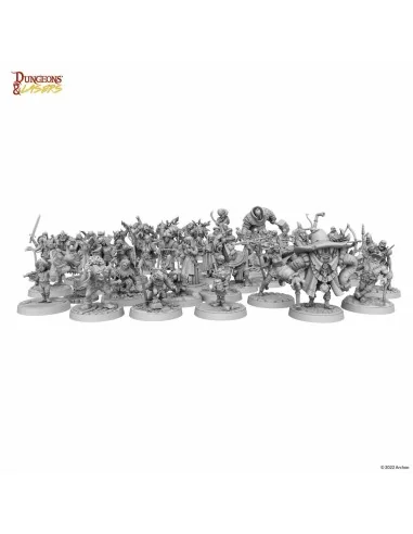 Dungeons & Lasers Miniatures: NPC MINIATURE PACK - Archon Studio DN...
