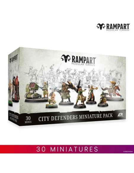 Modular Terrain: CITY DEFENDERS MINIATURE PACK - Archon Studio RAM0003