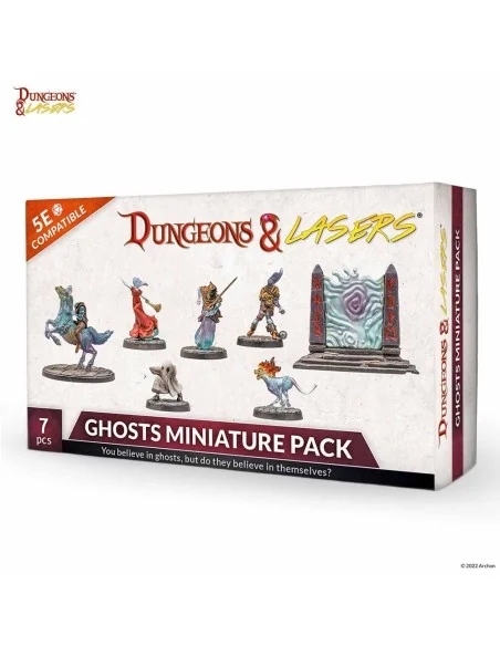 Dungeons & Lasers Miniatures: GHOSTS MINIATURE PACK - Archon Studio...