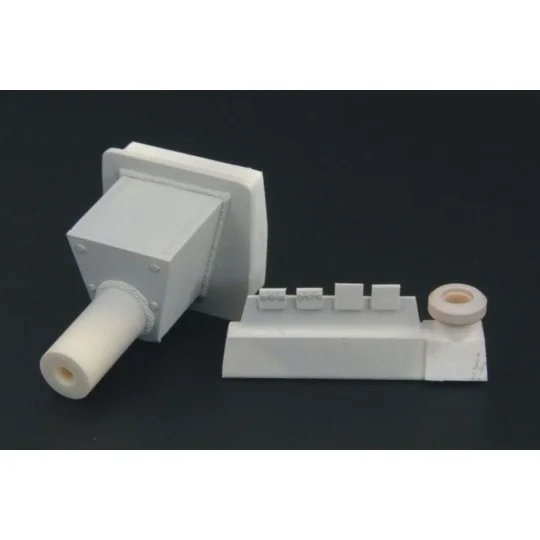 Stug III Ausf G welded gun shield, 1/48 - Hauler HLX48118