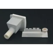 Stug III Ausf G welded gun shield, 1/48 - Hauler HLX48118