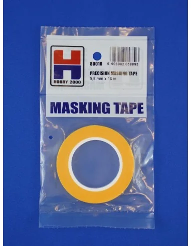 Precision Masking Tape 5, 5 mm x 18 m - Hobby 2000 80010