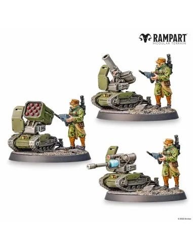 Modular Terrain: CITY DEFENDERS MINIATURE PACK - Archon Studio RAM0003