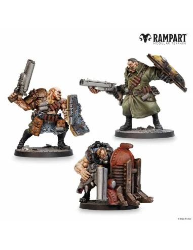 Modular Terrain: CITY DEFENDERS MINIATURE PACK - Archon Studio RAM0003